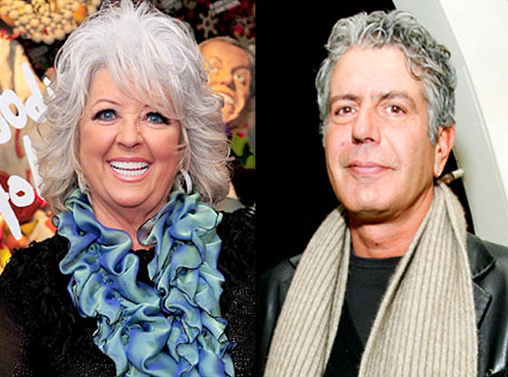 Paula Deen, Anthony Bourdain Paula Deen, Anthony Bourdain